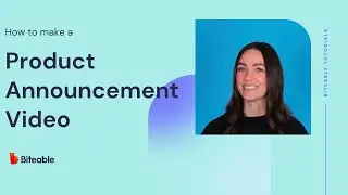 How to make a product announcement video