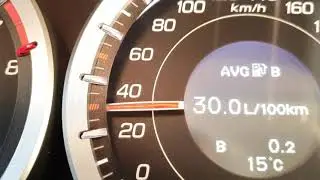 HONDA Accord CU2 2.4AT  // fuel consumption //LKAS-ACC// 0-100kmh