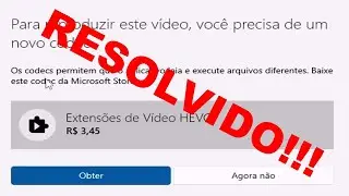 TUTORIAL - COMO ADICIONAR A EXTENSÃO HEVC (H265) E HEIC NO WINDOWS 10 (GRATUITO)
