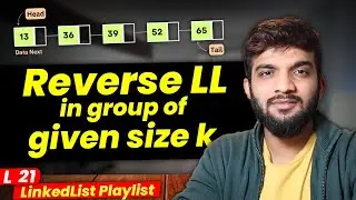 L21. Reverse Nodes in K Group Size of LinkedList