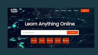 How To Make A Website Header Using HTML And CSS | Add Video Background On HTML website