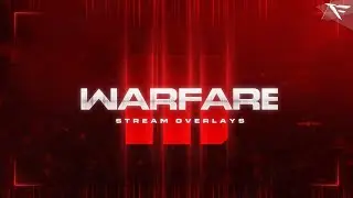 Warfare twitch overlays and alerts | Modern Warfare 3 Animated stream overlays for OBS & Streamlabs