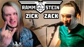 Реакция на Rammstein - Zick Zack (На русском языке | Cover by RADIO TAPOK)