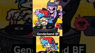 Cute Gender Swap BF Animations | FNF GF/Girlfriend Mode Update (Friday night funkin') #fnf #shorts