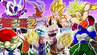 Dragon Ball Raging Blast 2 : Goku Y Vegeta (Gogeta) VS Villanos Peliculas