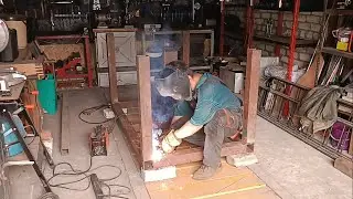 Making a welding table