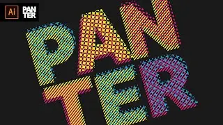 Pattern Text in Illustrator