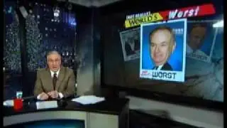 Olbermann: High Tide O'Reilly Worst Person in the World