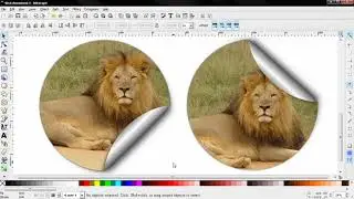 Peeled Sticker Effect 1/2 - Inkscape Tutorial