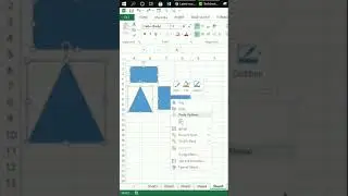 How to join shape in excel #youtubeshorts #shorts