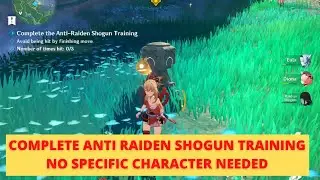 Anti Raiden Shogun Training Too Easy - Genshin Impact Tips