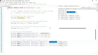 Java 76: The isEmpty() method
