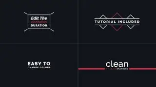 Minimalism 2 - Fast Preview [100 Title Animations]