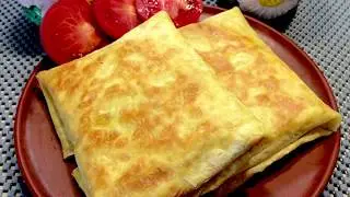 Лаваш на сковороде с начинкой Вкусно и Быстро