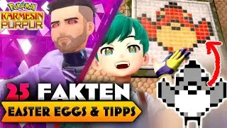 25 Fakten, Easter Eggs & Tipps in Pokemon Karmesin und Purpur