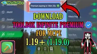 Toolbox Infinite Time For MCPE 1.19.0 | MCPE Best Utility Tool