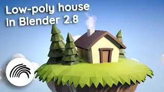 Modeling a low-poly house scene | Blender 2.8 Tips & Tricks #1