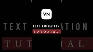 How to Make Cinamatic Text Animation Intro || Vn Video Editor - Tutorial 