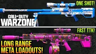WARZONE: New LONG RANGE META LOADOUTS After Update! (WARZONE Best Setups)