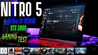 Acer NITRO 5 unboxing /RTX 3060 + INTEL CORE I5 10300H/Top PRICE-QUALITY😱😱/Review/Tests in games 🔥🔥