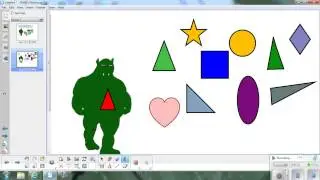 SMART Notebook turtorial- creating a triangle-eating monster