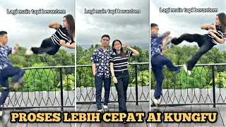 CARA EDIT FOTO AI KUNGFU LEBIH CEPAT MENGUNAKAN PIXVERSE AI || HAILUO AI KUNGFU