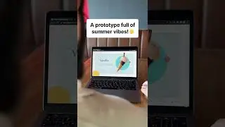 A prototype full of summer vibes ☀️