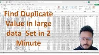 How to find Duplicate value in Excel