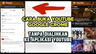 Cara Buka Youtube di Crome HP Tanpa di Alihkan Ke Aplikasi