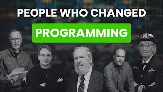 Programmers who changed Programming forever!
