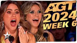 America's Got Talent 2024 ALL AUDITIONS | Week 6