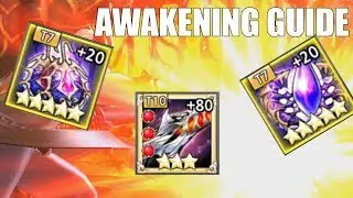 SAVE GOLD, ITEMS, AND UWS! Kings Raid - Gear Awakening Guide