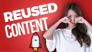 REUSED CONTENT DEMONETIZED AGAIN | HOW TO FIX REUSED YOUTUBE POLICY PROBLEM SOLVED
