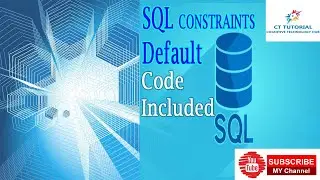 SQL: Default Constraint|Adding a default constraint (Code Included)