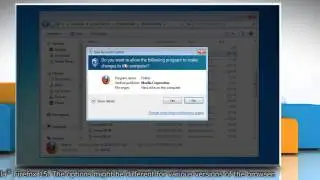 Error opening file for writing in Mozilla Firefox on Windows 7