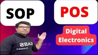 One Video covers SOP and POS Conversion | SOP | POS | SOP and POS in digital electronics