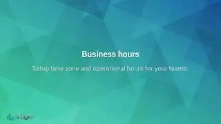 Setup time zone and operational hours for your teams in Vtiger CRM