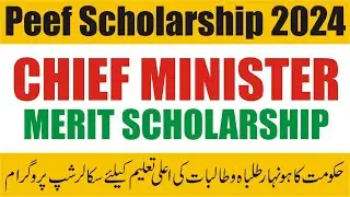 PEEF Scholarship Program 2024 - PEEF Master Level Scholarship - PEF Scholarship -PM Scholarship 2024