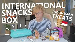 Trying International Snacks! | Indonesian Treats vs Swedish Man