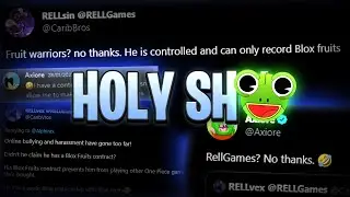 RELLGAMES VS AXIORE BEEF?! Which Roblox One Piece Game Is Better RELL SEAS VS FRUIT WARRIORS