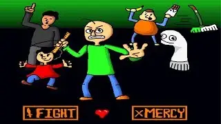 Baldi Battle in Undertale Full Version Gameplay