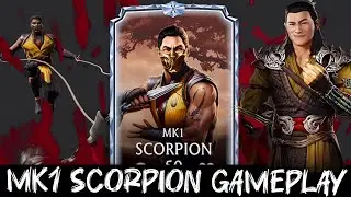MK1 Scorpion & Shang Tsung Max Fusion FW Brutality Gameplay MK Mobile