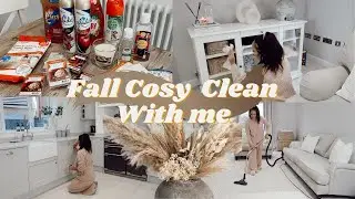 *NEW* AUTUMN FALL CLEAN WITH ME || COSY & RELAXING || THE ORGANISED MUM METHOD