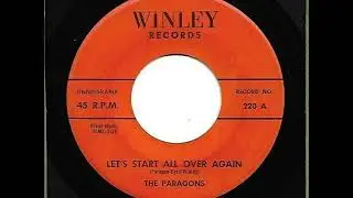 Paragons  - Let's Start All Over Again