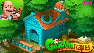 Садовник ОСТИН Gardenscapes #4 (уровни 27-32) Домик на Дереве ГОТОВ! Игровое видео Let's Play