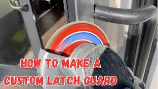 How to make and install a custom latch guard