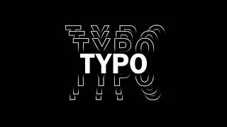 Typo Text Animation in After Effects In just 8 minutes