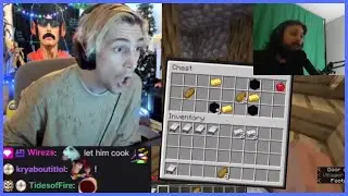 xQc reacts to Forsen Allah Seed during Minecraft Speedrun