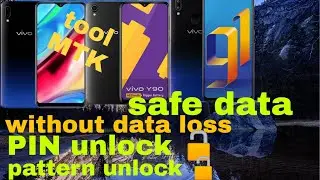 Vivo Y93 1814 1815 Pattern Unlock  new security patch PIN Pattern Unlock without Data Loss cm2