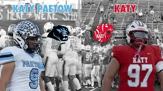 WILL PAETOW DETHRONE KATY TO RUN 19-6A Paetow vs #12 Katy 2024 Texas High School Football #txhsfb